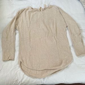 Calvin Klein zipper back sweater
